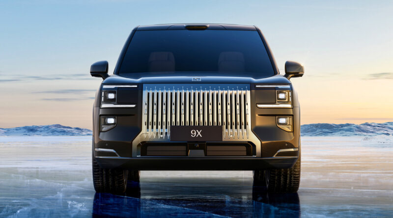 Шанхай 2025: Zeekr 9X