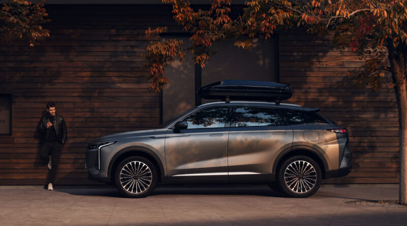 EXEED RX PHEV: 11 режимов движения, система ароматерапии и быстрая зарядка